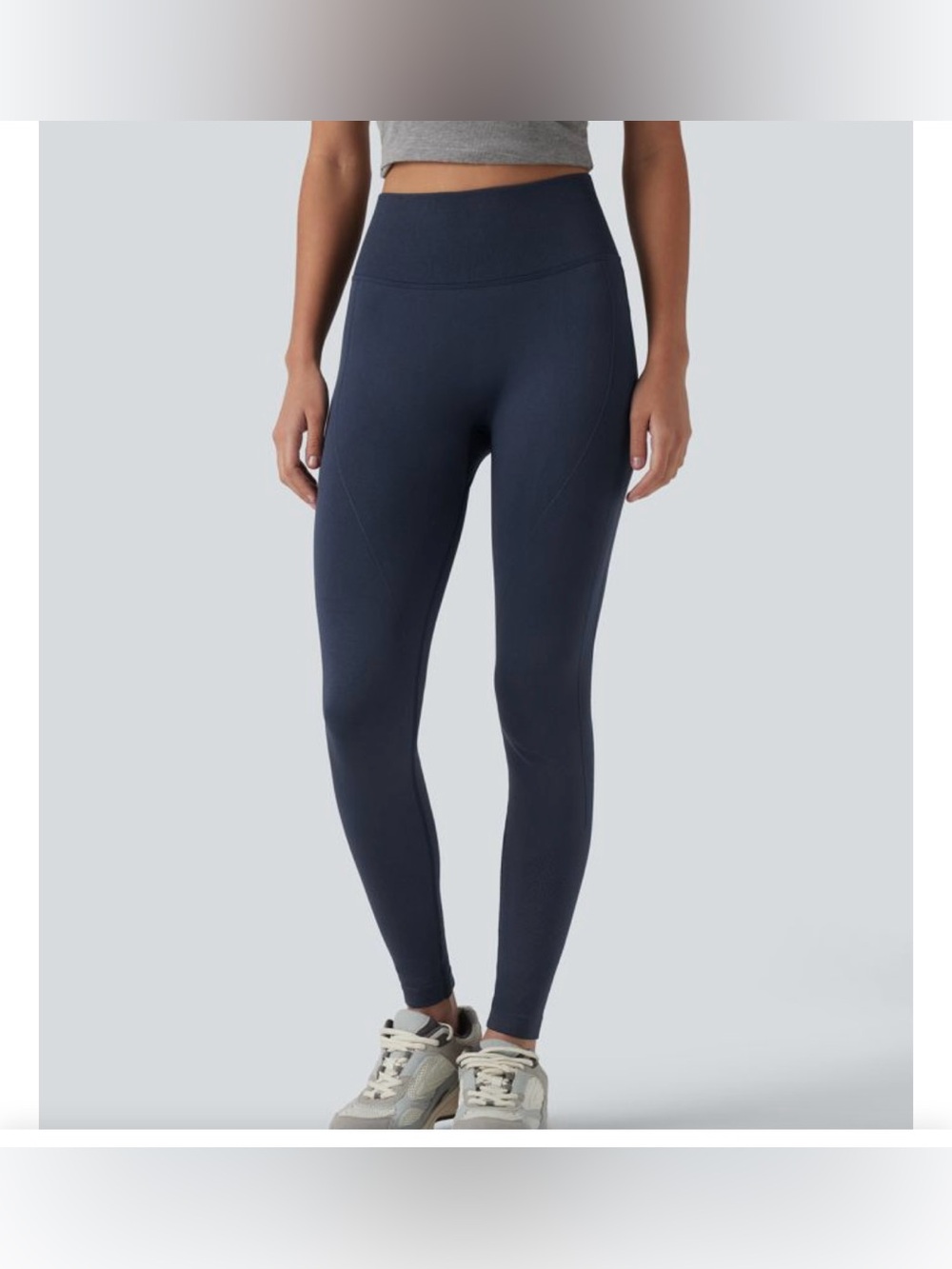 NWT!! Halara OneForm High Rise Navy Ankle Leggings Stretch Yoga Activewear XS